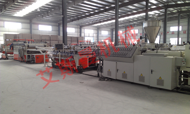 PVC Co-extrusion foamed board production line